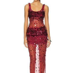 Lovers + Friends Lydia sequin maxi dress